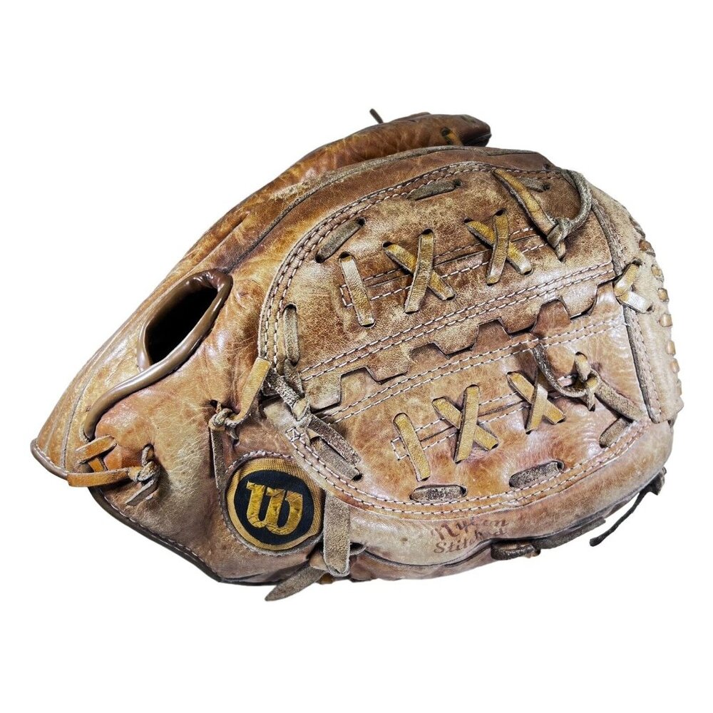 Wilson Leather Baseball Fielders Glove Mitt A2245 Bruce Sutter Right Throw 12 in - Picture 1 of 13